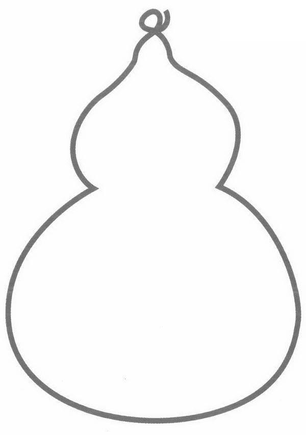 葫芦简笔画图片大全集 葫芦简笔画的图片