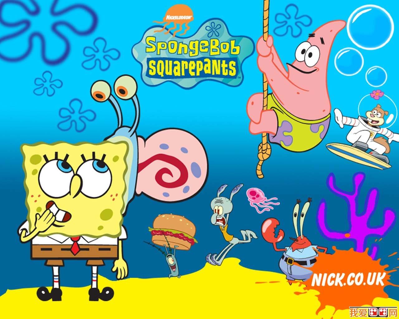 海绵宝宝壁纸欣赏简笔画怎么画 海绵宝宝壁纸欣赏简笔画图片