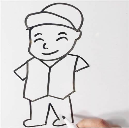 人的简笔画 人的简笔画简单又好看