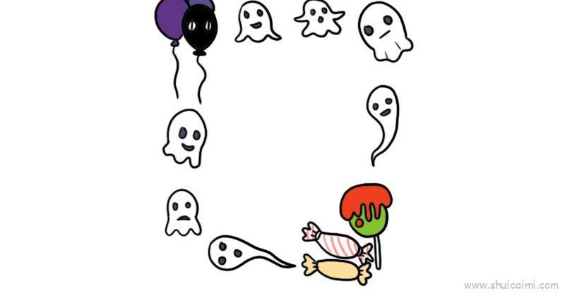 手账素材儿童画怎么画 手账素材简笔画图片
