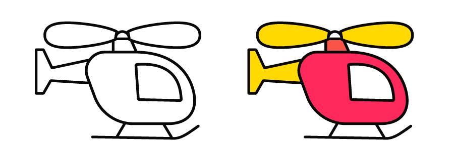 幼儿飞机简笔画图片大全 幼儿飞机简笔画图片大全可爱