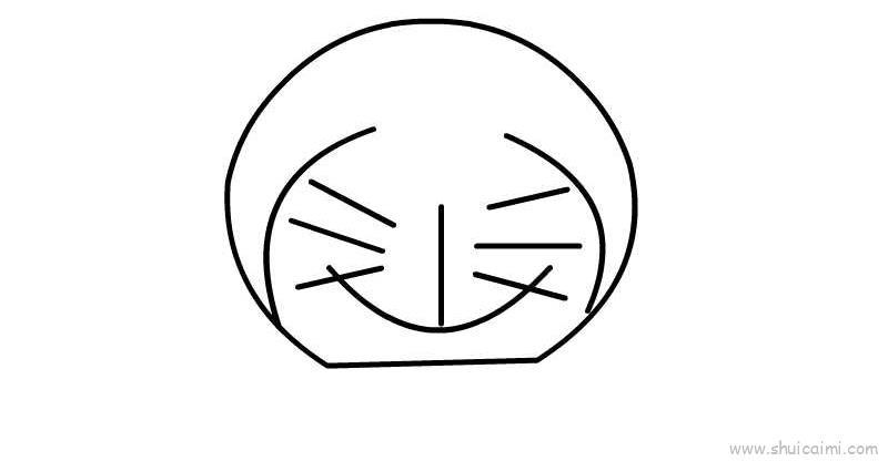 哆啦a梦儿童画怎么画 哆啦a梦简笔画顺序