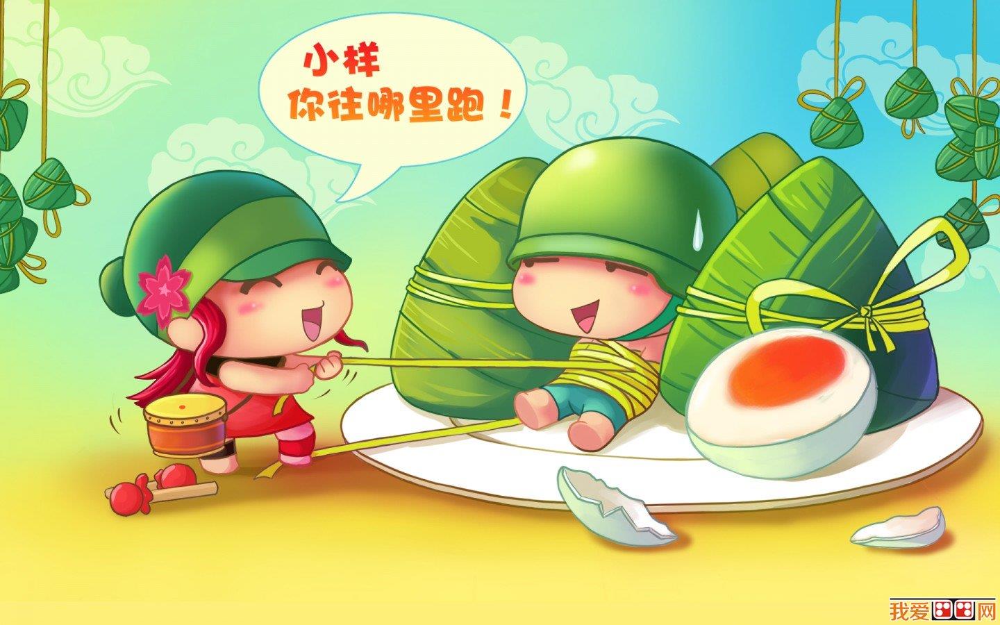 端午节作品欣赏简笔画怎么画 端午节作品欣赏简笔画简单又好看