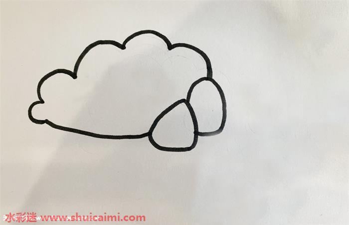 溪边怎么画 水墨画溪边简笔画彩色