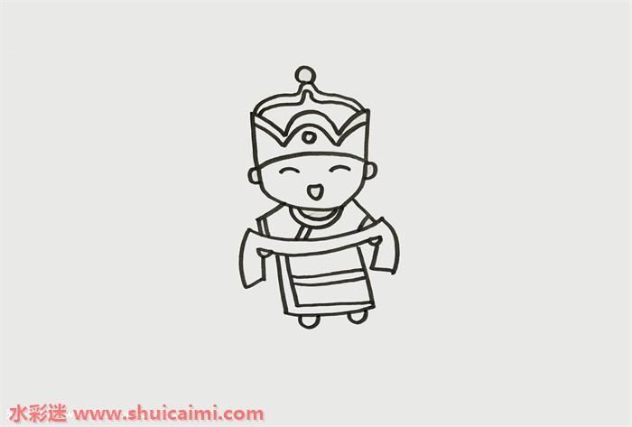 少数民族人物怎么画 少数民族人物简笔画图片大全彩色