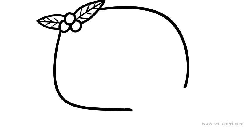 圣诞花边框儿童画怎么画 圣诞花边框简笔画好看