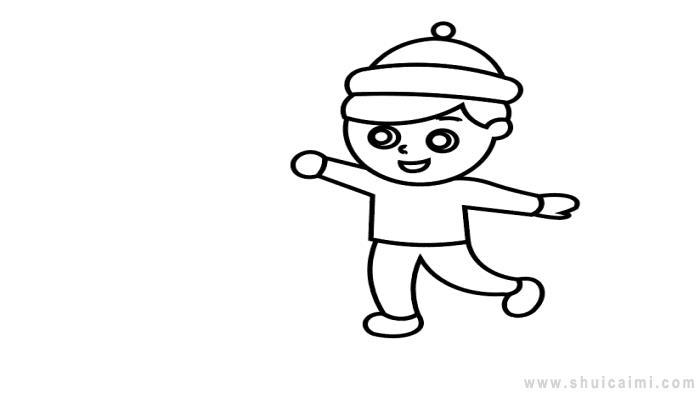 欢欢喜喜过大年简笔画怎么画 欢欢喜喜过大年简笔画画法