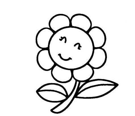 花卉简笔画 花卉简笔画图片大全
