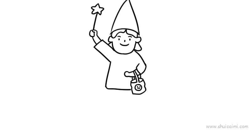 可爱装扮儿童画怎么画 可爱装扮简笔画好看