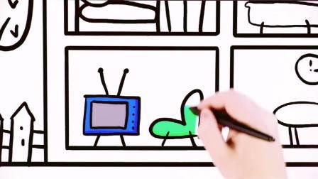 家的简笔画 家的简笔画图片大全