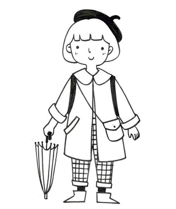 人简笔画 人简笔画儿童