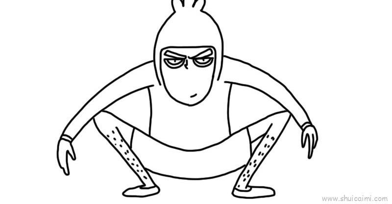 柒儿童画怎么画 柒简笔画顺序