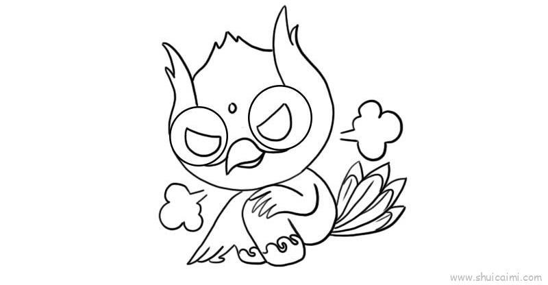 二青会吉祥物儿童画怎么画 二青会吉祥物简笔画顺序
