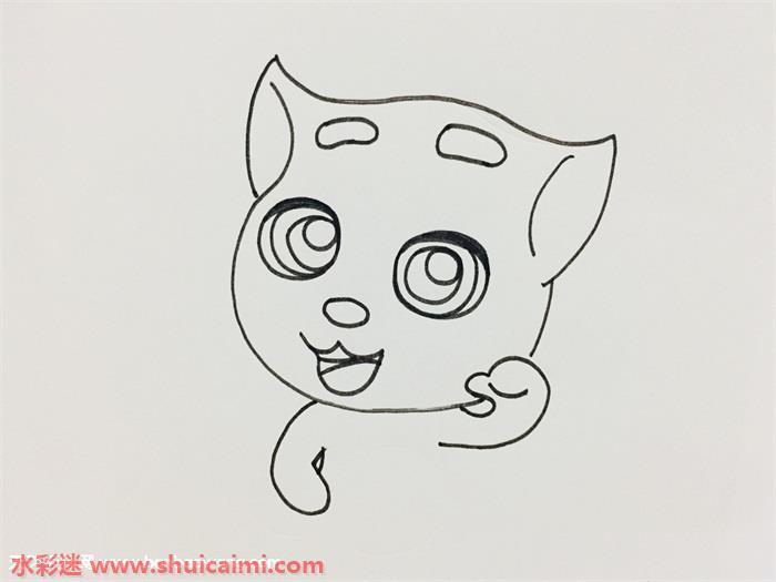 汤姆猫怎么画 汤姆猫简笔画漂亮