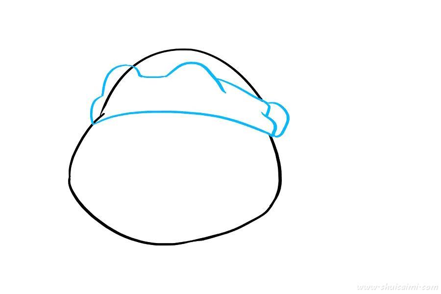 忍者神龟头部怎么画 忍者神龟头部简笔画画法