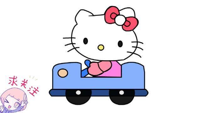 hello kitty简笔画 hellokitty简笔画图片