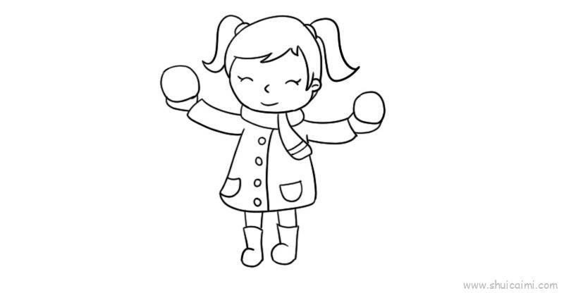 冬天来了儿童画怎么画 冬天来了简笔画好看