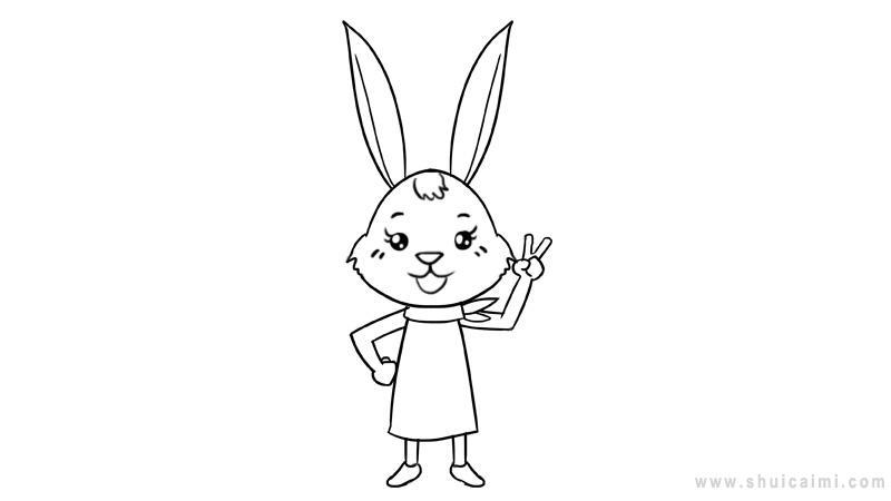 小白兔简笔画怎么画 小白兔简笔画简单