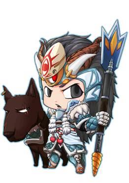 二郎神帅气简笔画 二郎神简笔画大全