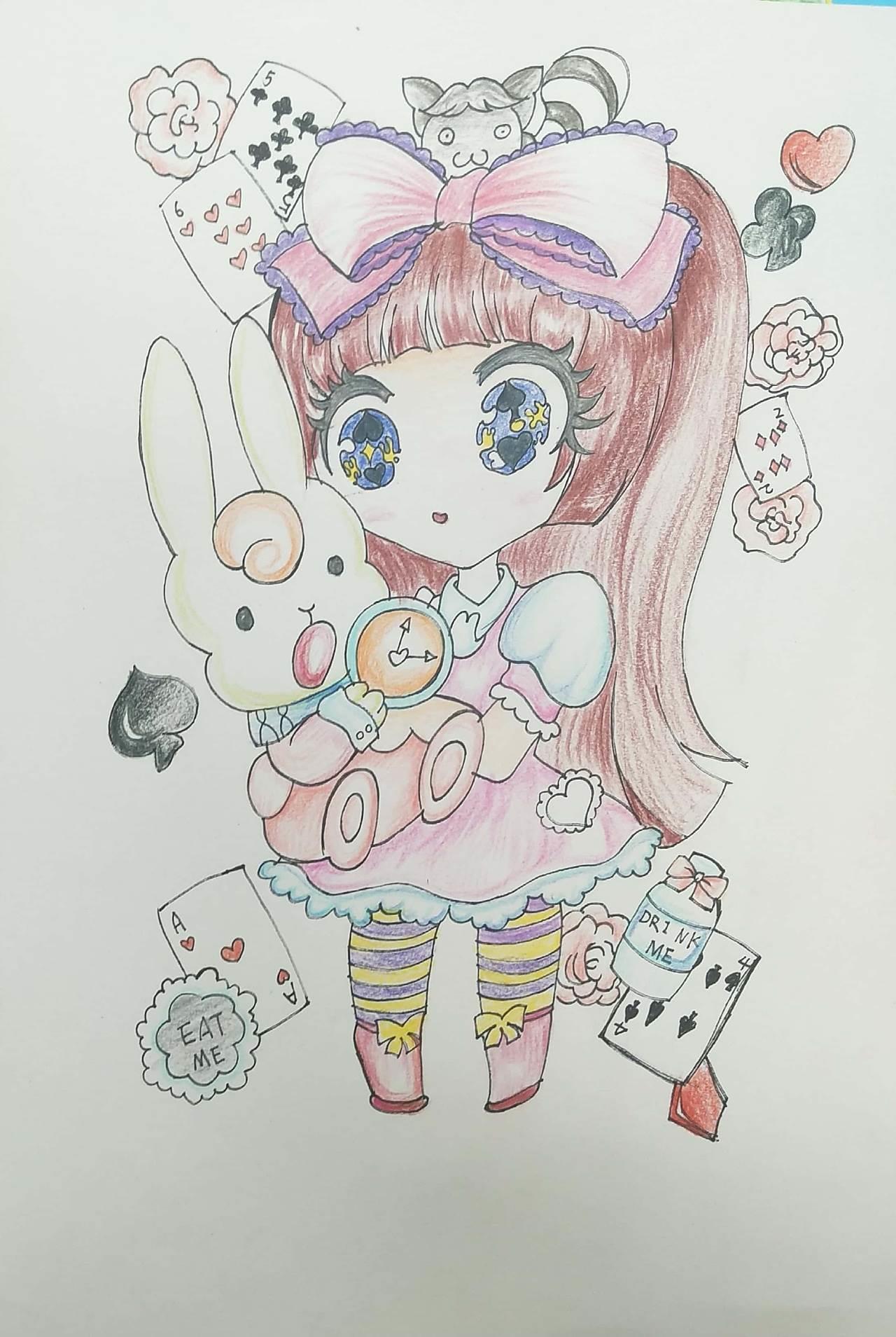 彩笔简笔画素材推荐 彩笔简笔画图案大全