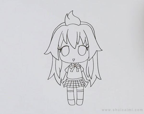 动漫人物简笔画怎么画 动漫人物简笔画画法