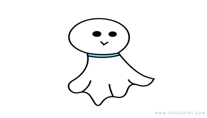 晴天娃娃简笔画怎么画 晴天娃娃简笔画图片