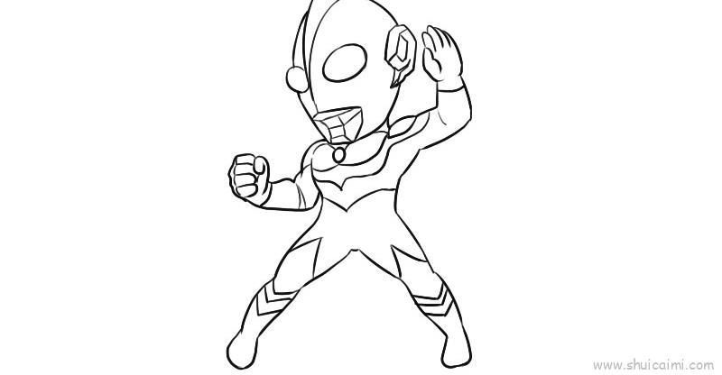 奥特曼儿童画怎么画 奥特曼简笔画图片大全