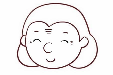 奶奶简笔画 奶奶简笔画头像