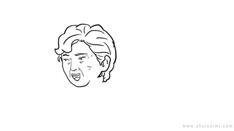 李兰娟钟南山儿童简笔画怎么画 李兰娟钟南山儿童简笔画画法