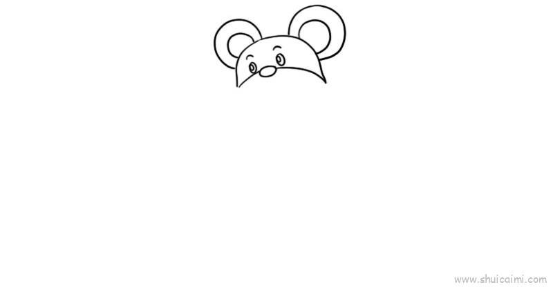 鼠宝宝发红包儿童画怎么画 鼠宝宝发红包简笔画顺序