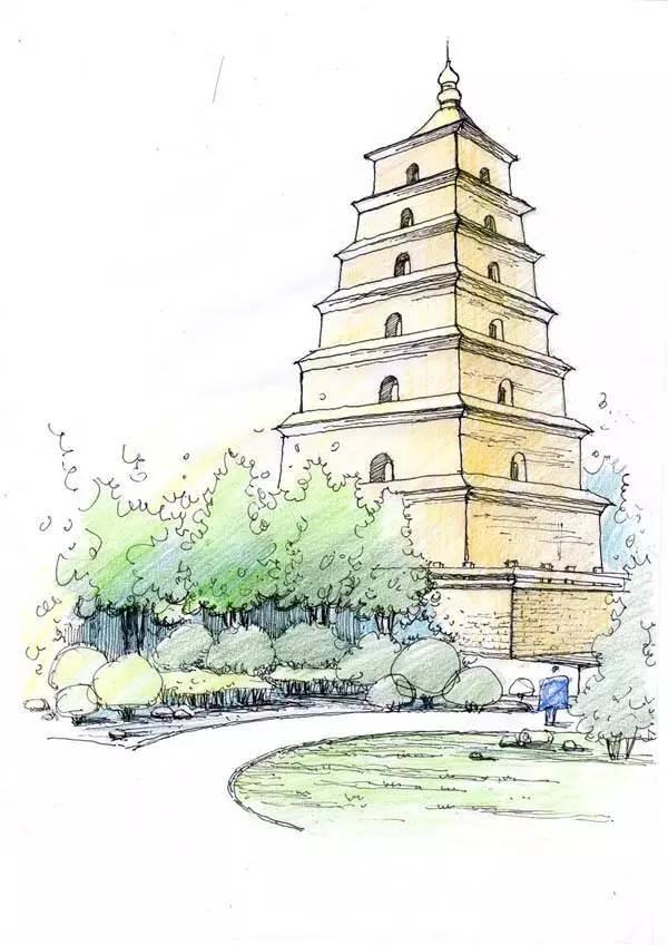 古代美女简笔画 古代美女简笔画古装