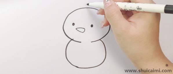 雪人儿童简笔画怎么画 雪人儿童画好看
