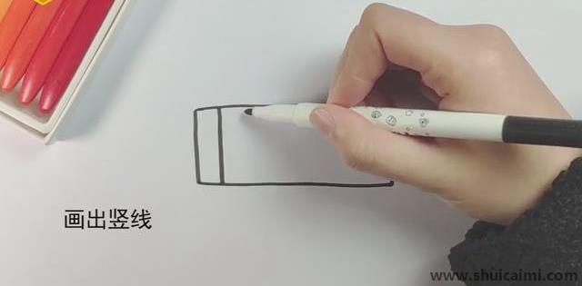 栏杆儿童简笔画详细绘画步骤