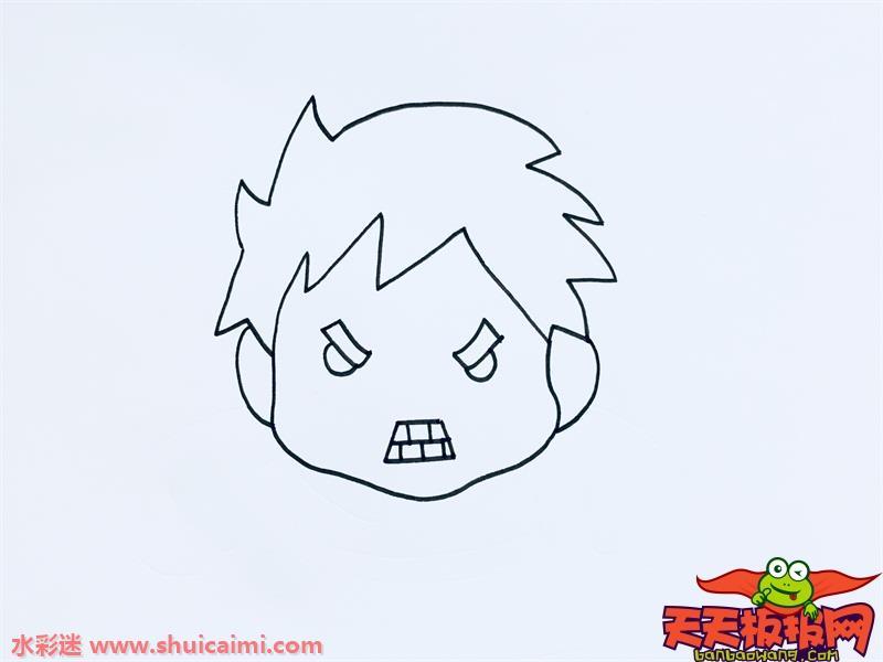 绿巨人怎么画 绿巨人简笔画画法