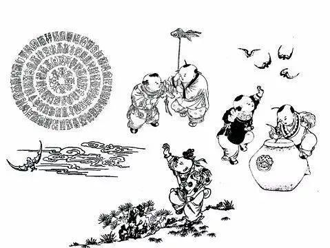 五鬼运财简笔画图片 五鬼运财怎么画