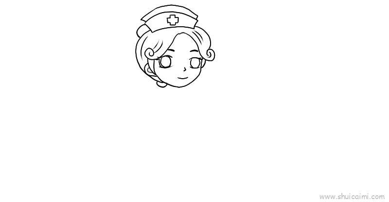 白衣天使儿童画怎么画 白衣天使简笔画画法