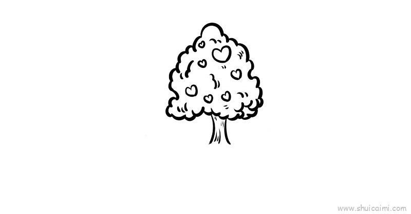 情人节水晶儿童画怎么画 情人节水晶简笔画图片