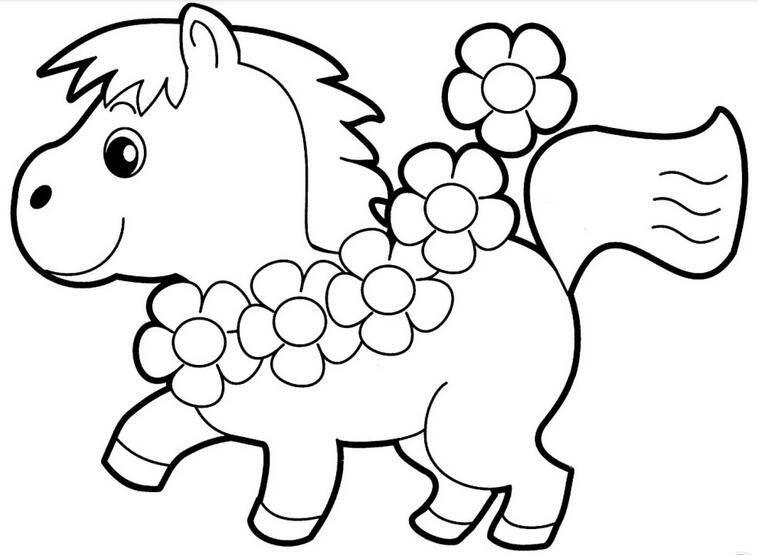 动物的简笔画图片大全 农场动物的简笔画图片大全