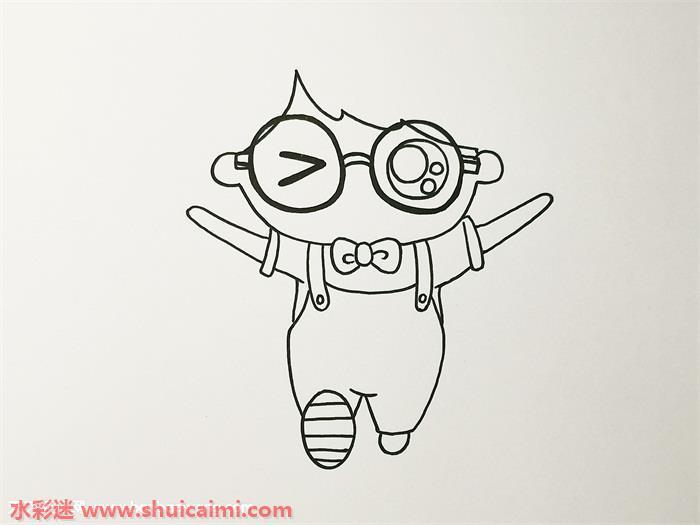 阿拉蕾怎么画 阿拉蕾简笔画步骤