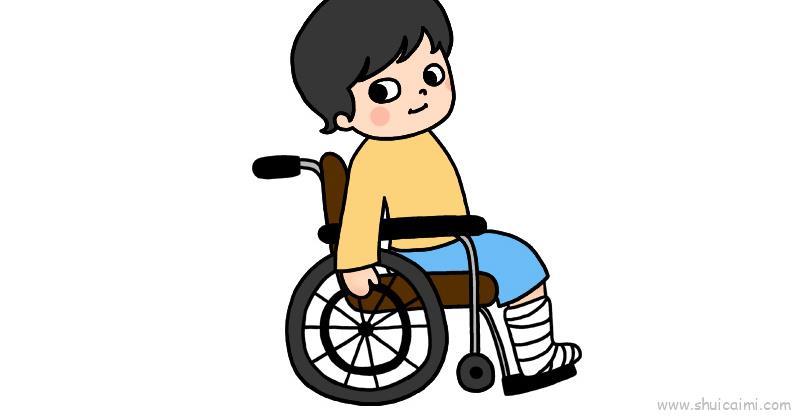 全国助残日教程儿童画怎么画 全国助残日教程简笔画简单又好看