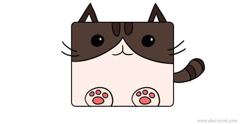 正方形儿童画怎么画 正方形简笔画画法