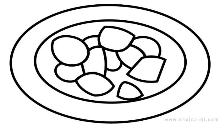 水果沙拉简笔画怎么画 水果沙拉简笔画好看