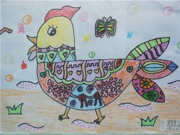 小公鸡和小鸭子简笔画 小公鸡和小鸭子简笔画板书设计