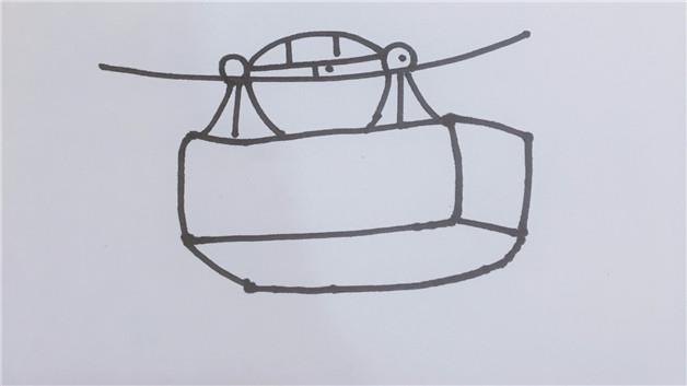 缆车的简笔画怎么画 缆车简笔画画法