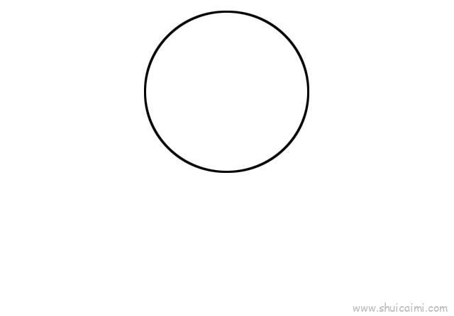 热气球儿童画怎么画 热气球简笔画画法