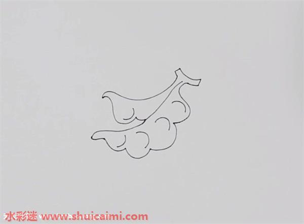 豆角怎么画 豆角简笔画画法