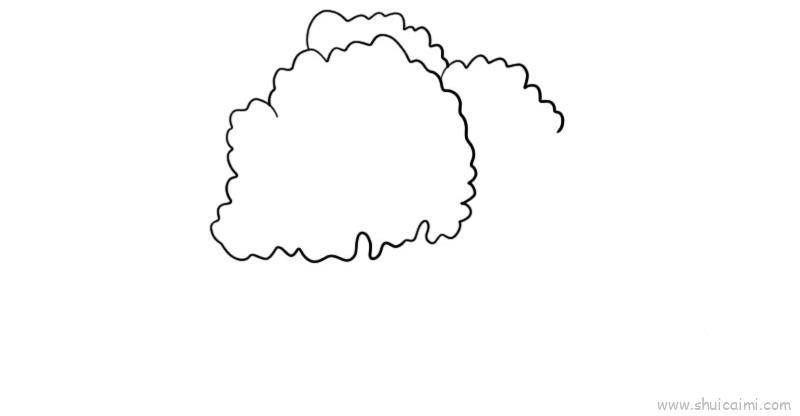 古树儿童画怎么画 古树简笔画图片