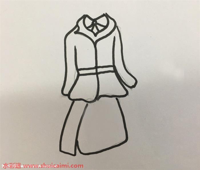 第五人格比赛服怎么画 第五人格比赛服简笔画漂亮卡通