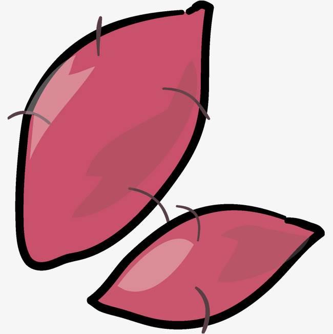 红薯简笔画 红薯简笔画彩色