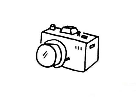 相机简笔画 相机简笔画可爱